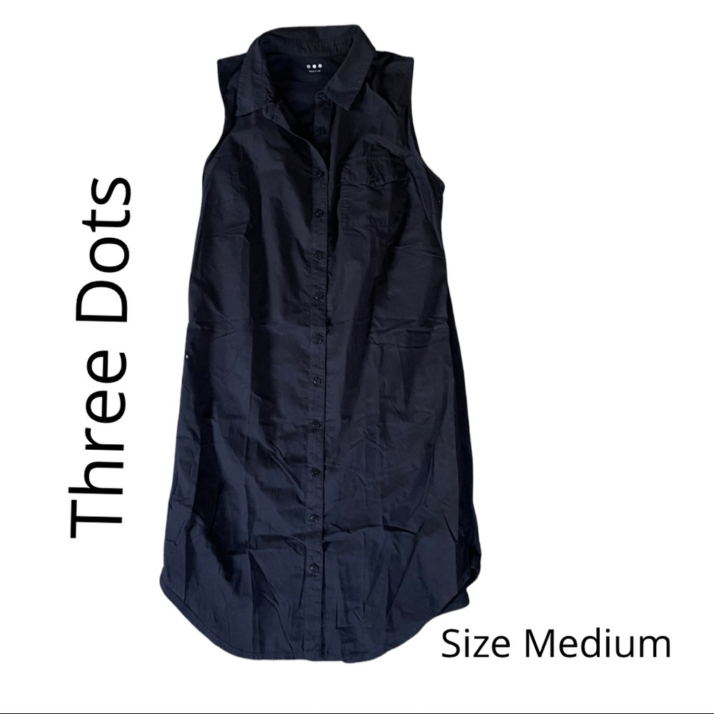 Black Three Dots dress size Medium